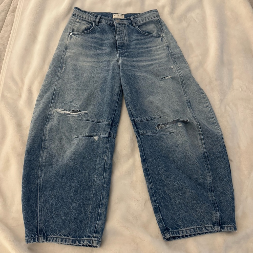 We The Free Light Blue Denim